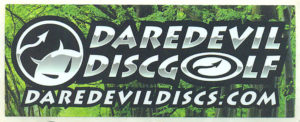 Daredevil Disc Golf Sticker
