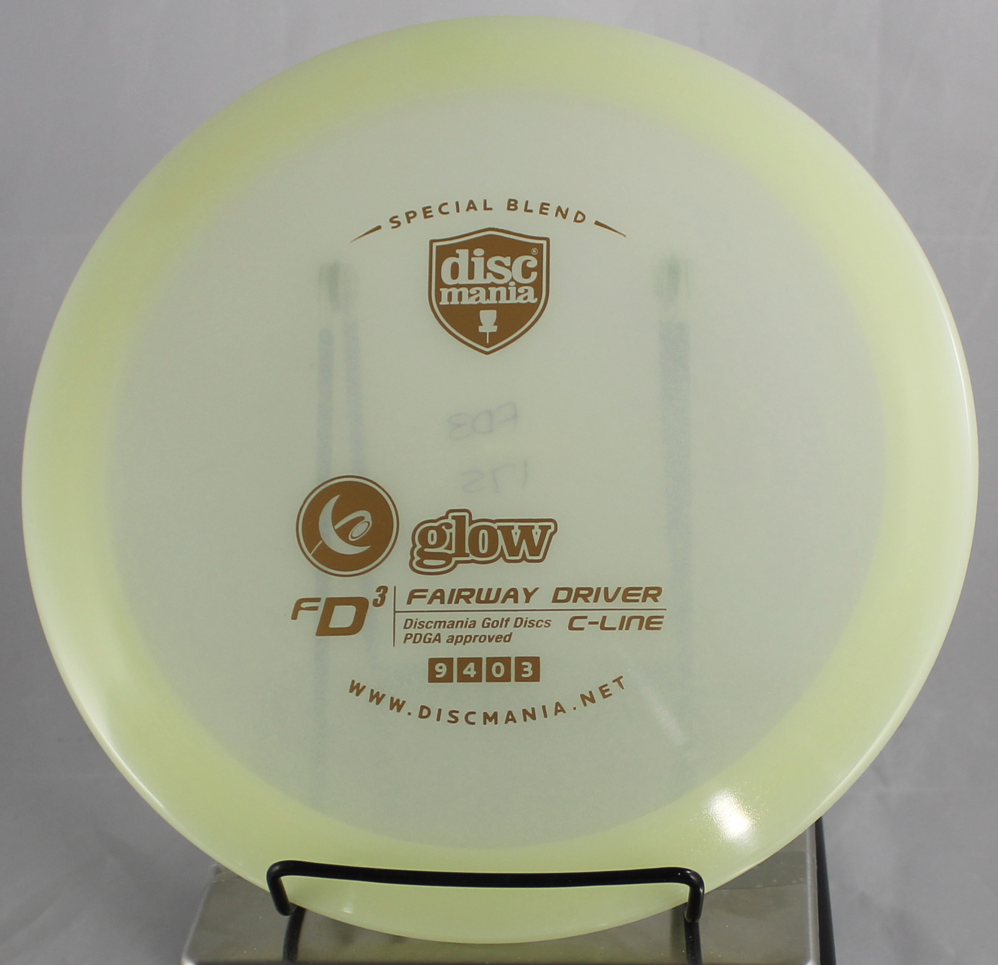 Glow CLine FD3 • Marshall Street Disc Golf