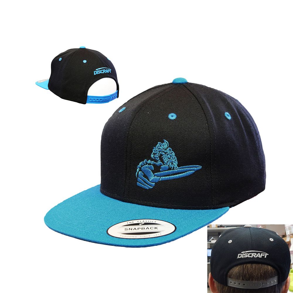 Crank Flat Bill Snap Hat • Marshall Street Disc Golf