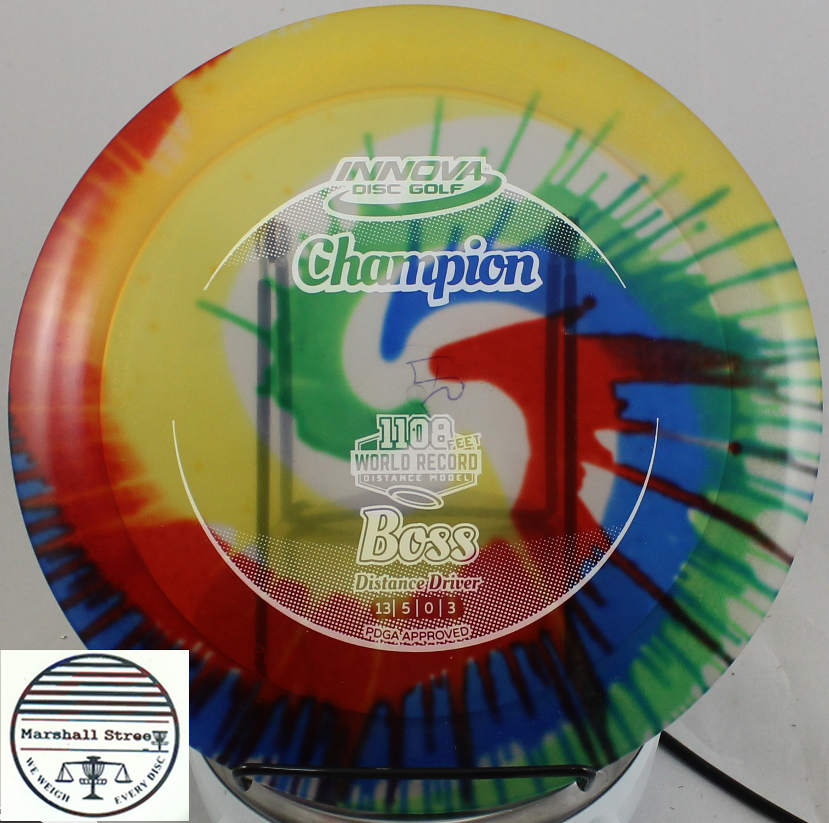 TieDye Champion Boss • Marshall Street Disc Golf