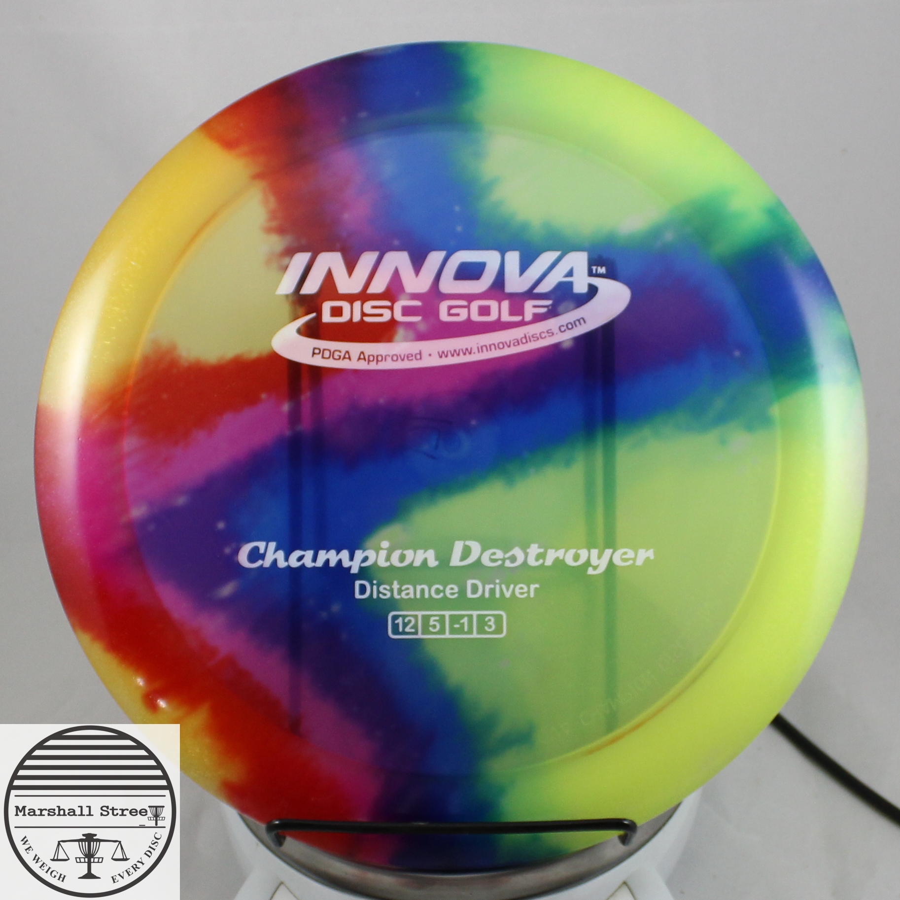 Tie Dye Disc Golf Putter