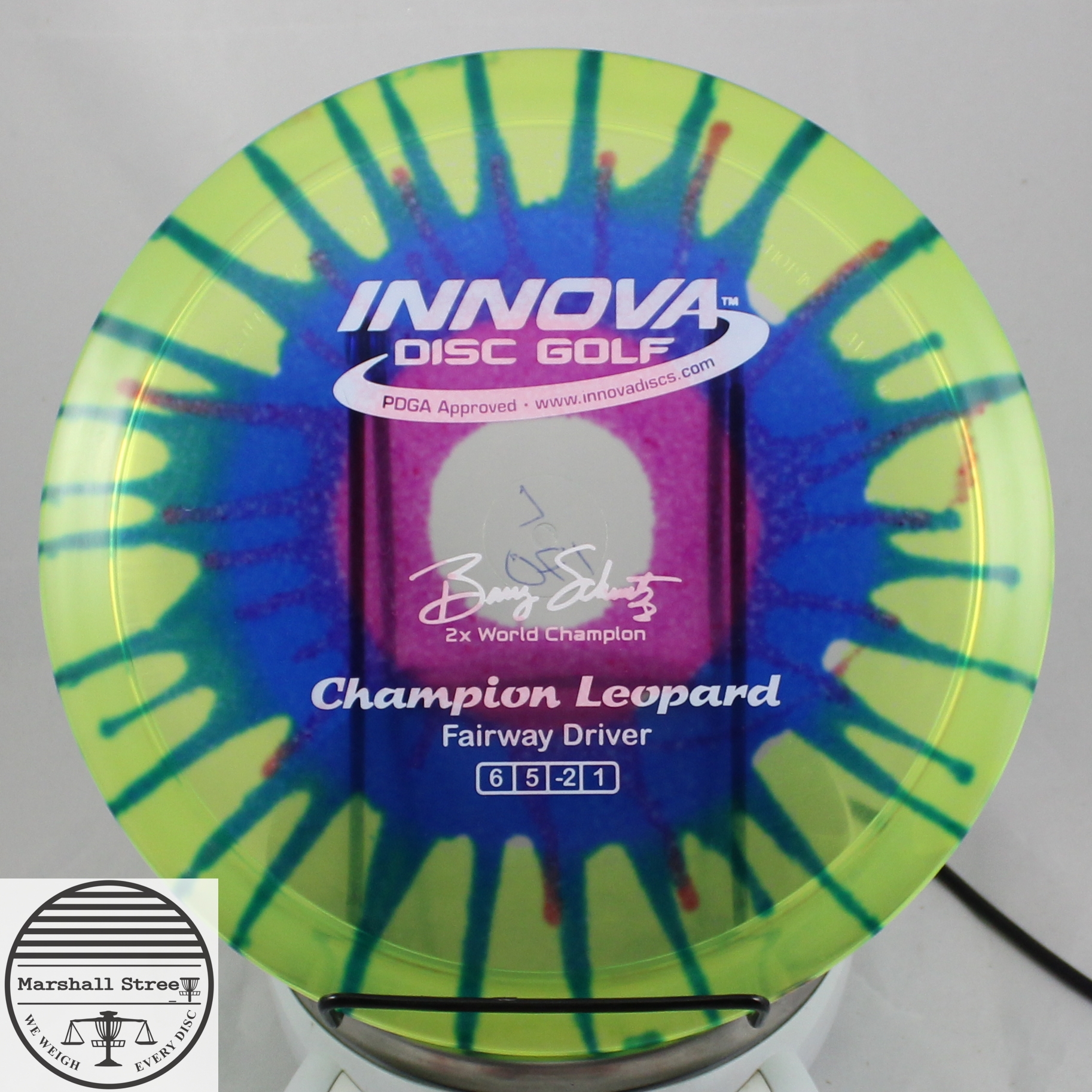 TieDye Champion Leopard • Marshall Street Disc Golf