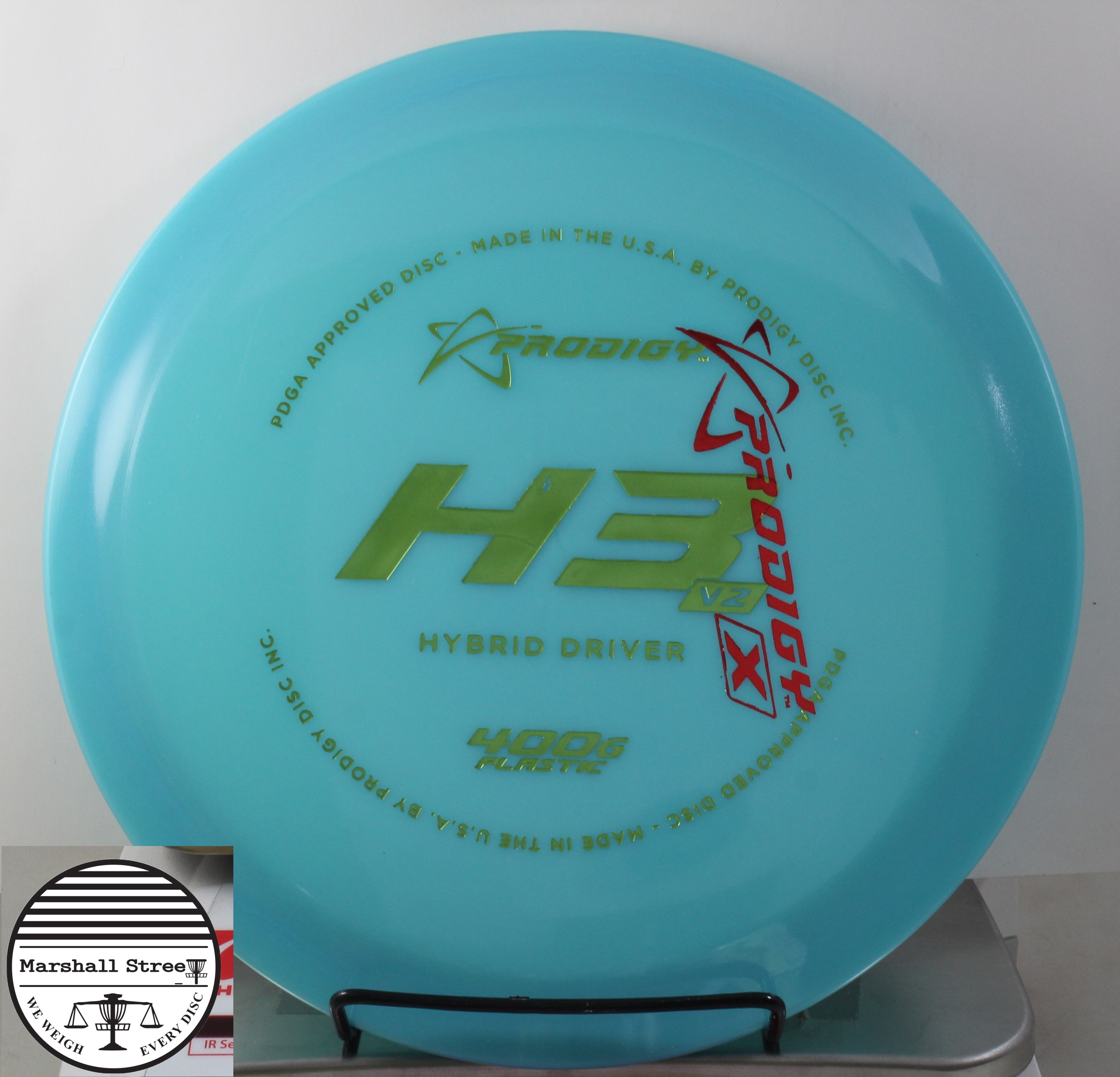 XOut Prodigy H3 V2, 400G • Marshall Street Disc Golf