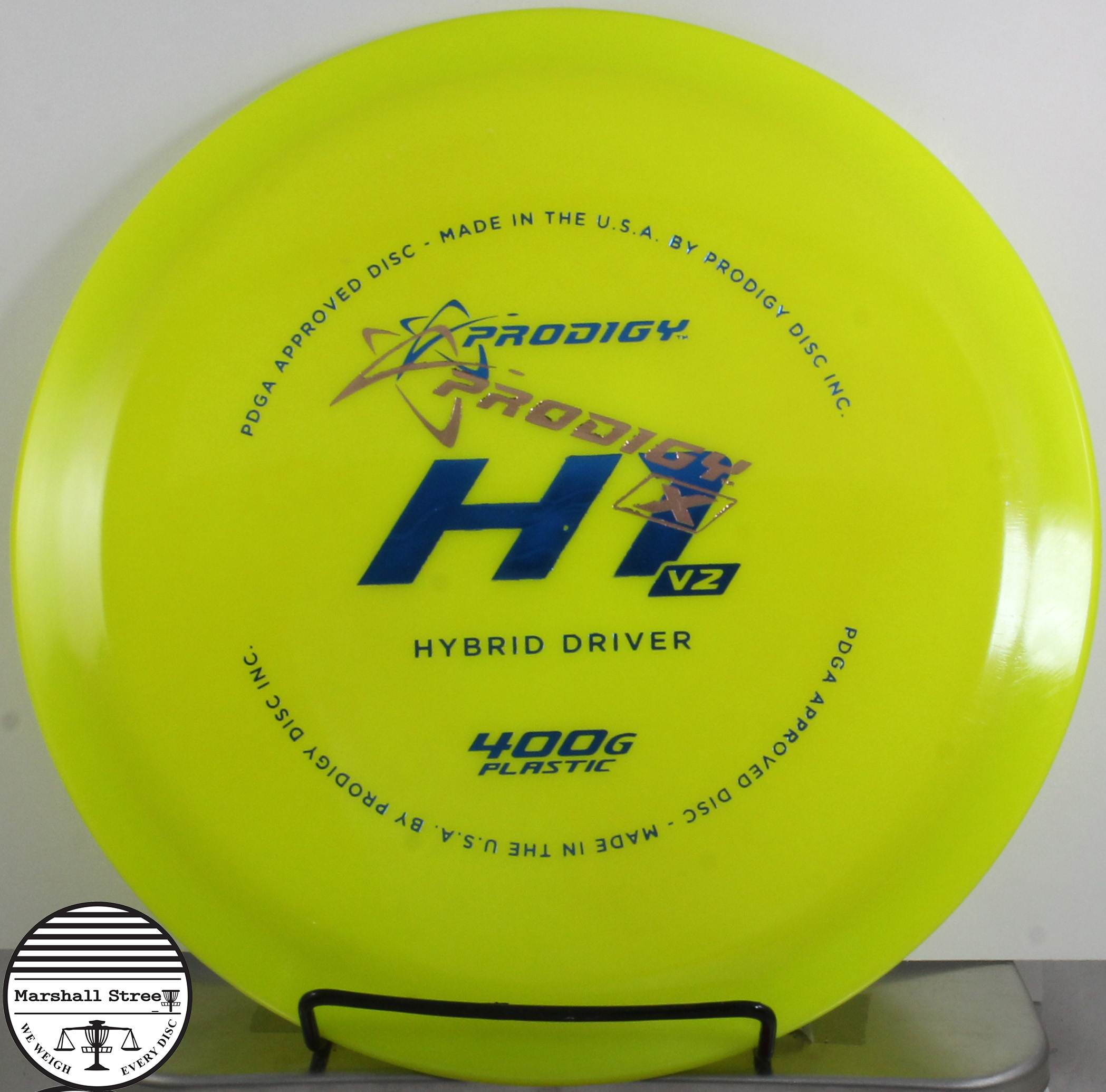XOut Prodigy H1 V2, 400G • Marshall Street Disc Golf