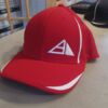 Axiom Logo Stretch Fit Hat - Red, Small Med