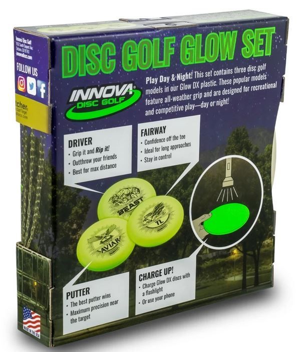 Innova Glow DX Disc Set • Marshall Street Disc Golf
