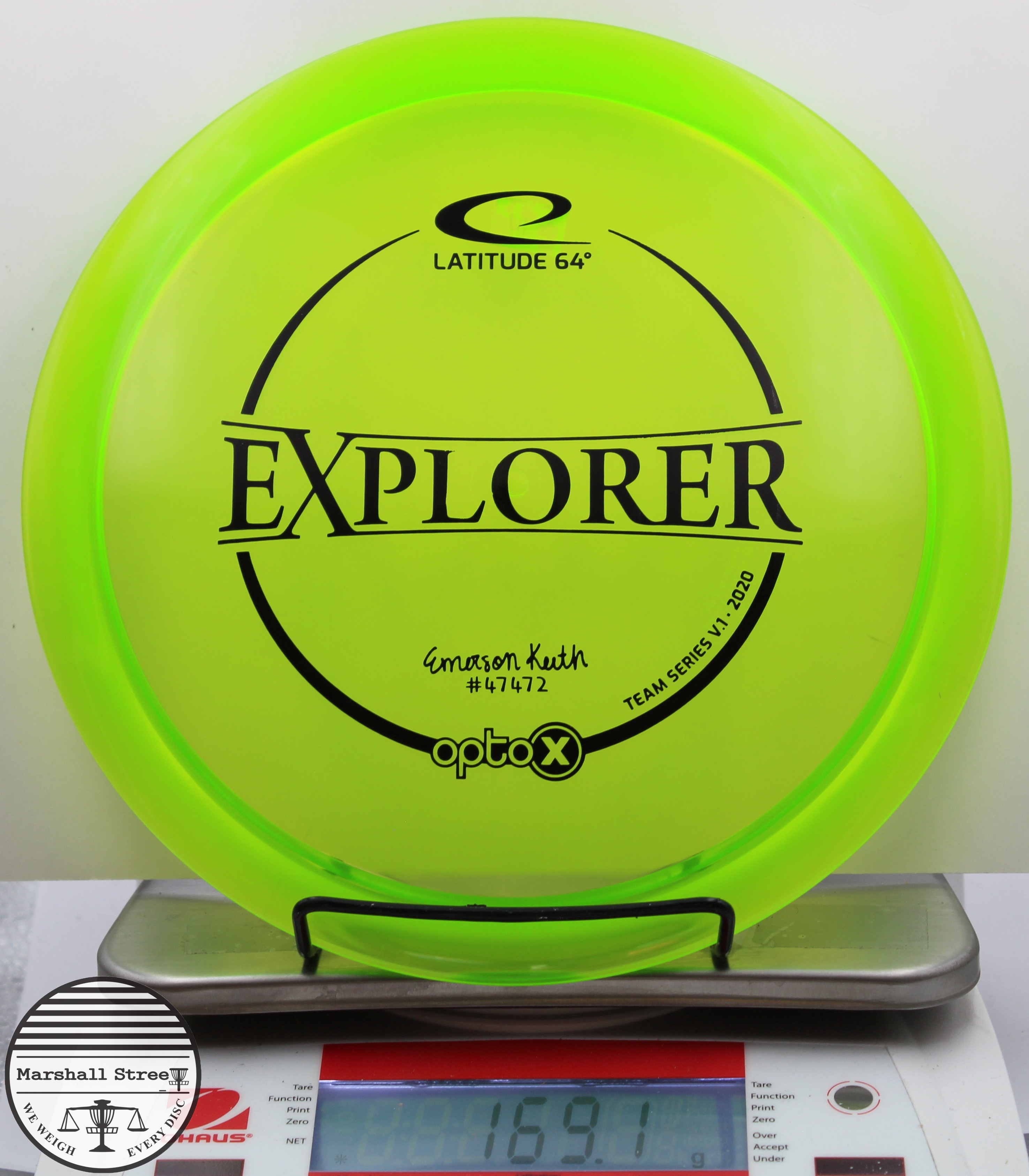 OptoX Explorer, Emerson Keith • Marshall Street Disc Golf