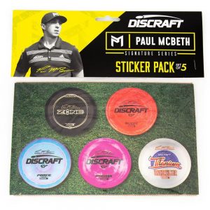 5 Sticker Pack, Paul McBeth