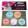 5 Sticker Pack, Paige Pierce - Pink Top, 2.5"