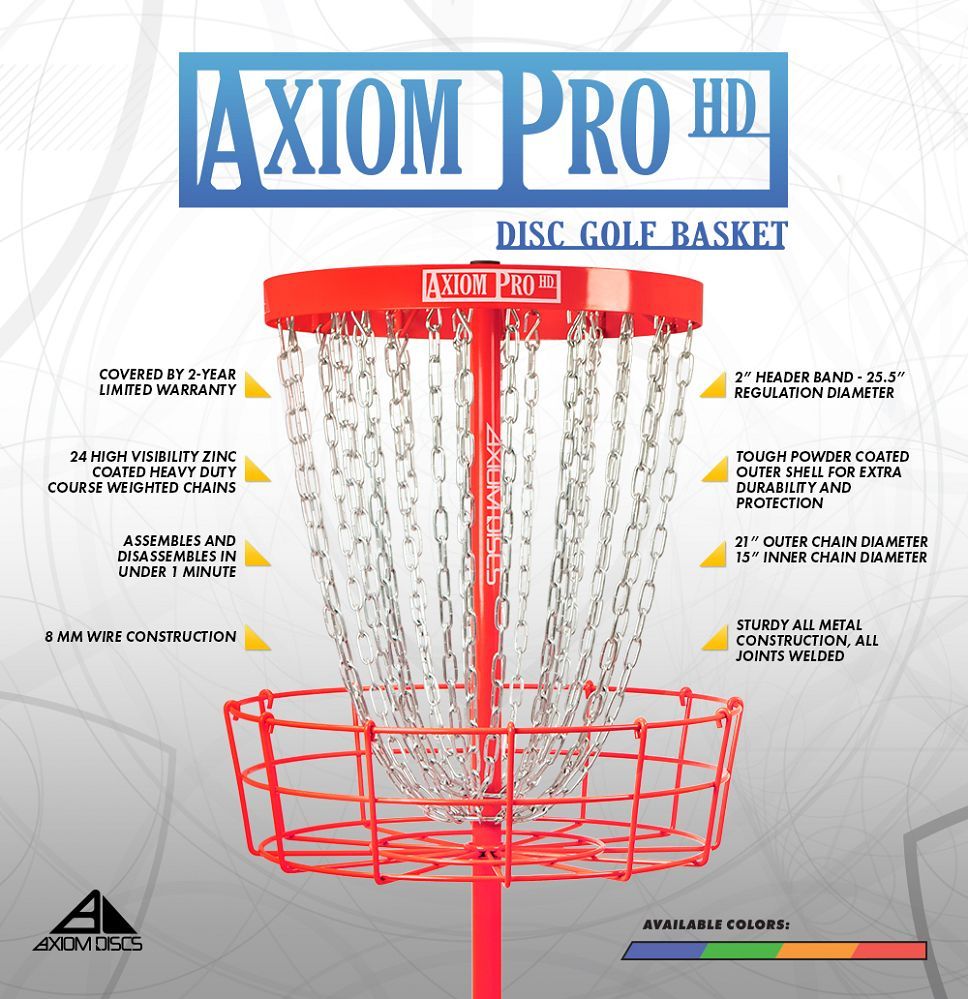 Axiom Pro HD Basket • Marshall Street Disc Golf