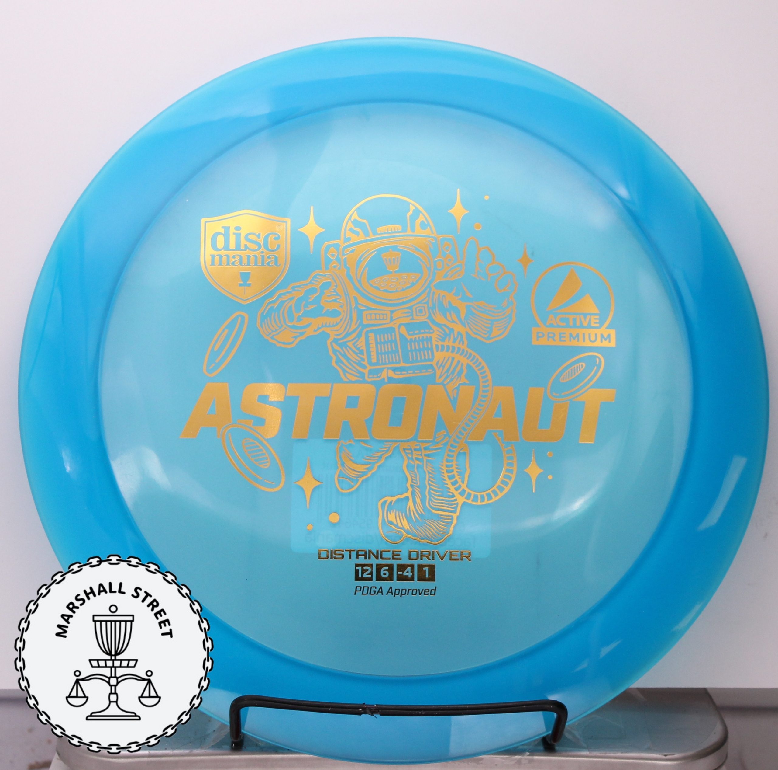 Blue Astronaut Wham-o Frisbee 
