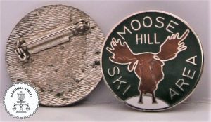 Moose Hill Ski Area Pin