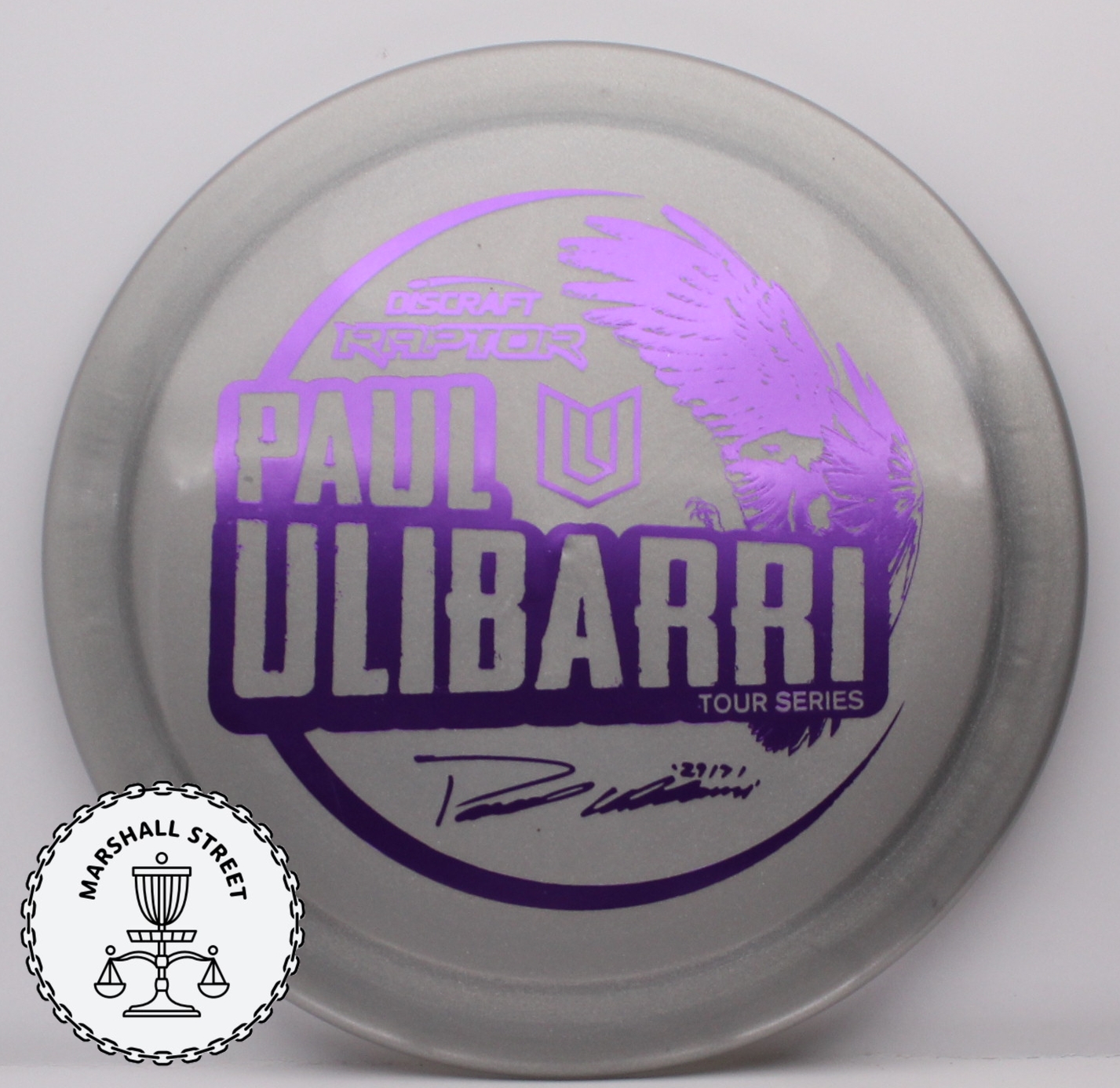 Metallic Z Raptor, Ulibarri'21 • Marshall Street Disc Golf