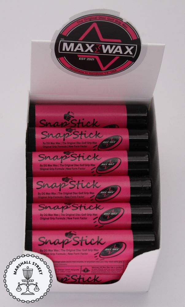 Max Wax Snap Stick Grip Wax • Marshall Street Disc Golf