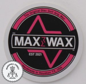 Max Wax Logo Sticker