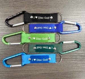 MSt Keychain I Love Disc Golf