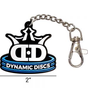 DD Stacked Rubber Keychain