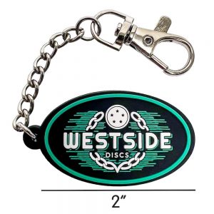WestsideDiscs Rubber Keychain
