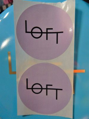 Loft Sticker 2-Set