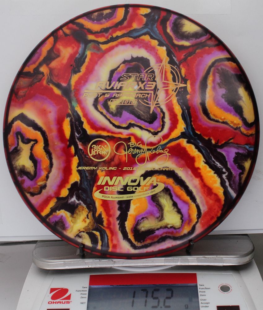 Star AviarX3 Big Jerm DYEBALL 4 • Marshall Street Disc Golf