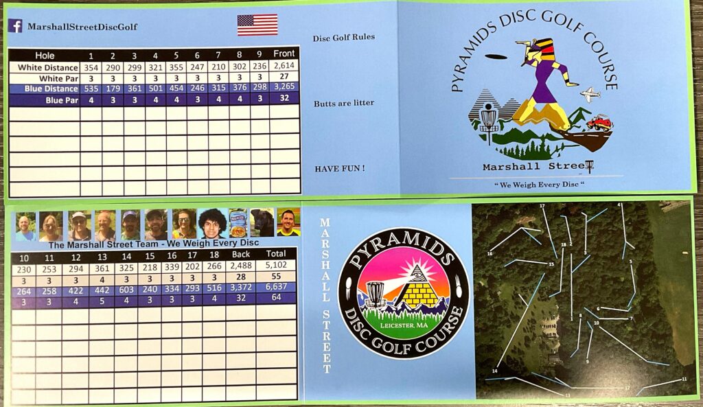 Disc Golf Scorecard